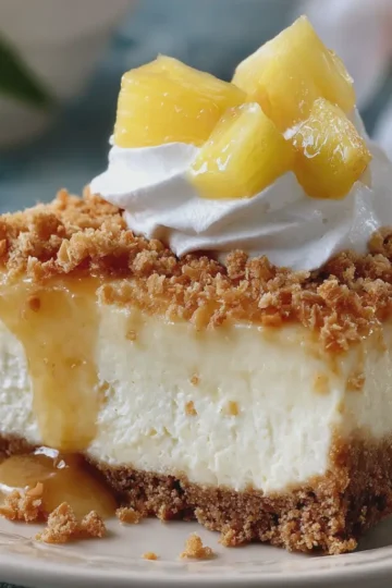 PINEAPPLE DREAM CHEESECAKE DESSERT