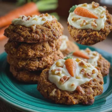 Carrot Cake Cookies Delight