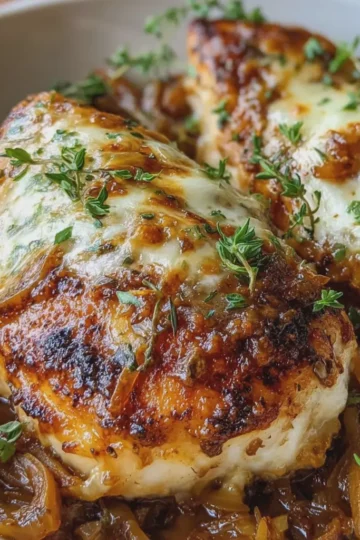 French Onion Chicken