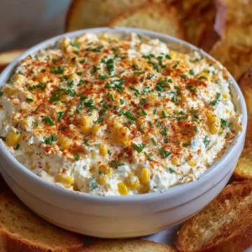 Creamy Corn Dip with Cream Cheese