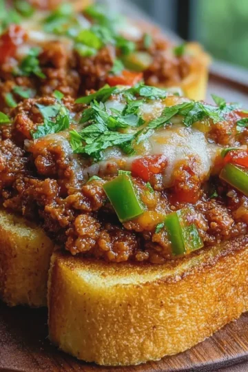 Texas Toast Sloppy Joes