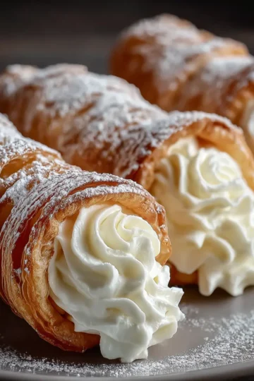 Traditional Polish Cream Horns (Rurki z Kremem)
