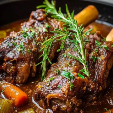 Braised Lamb Shanks