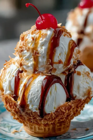 “Fried” Mexican Ice Cream