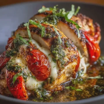 Caprese Stuffed Chicken
