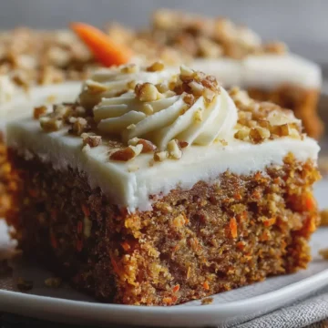 Carrot Cake Sheet Cake