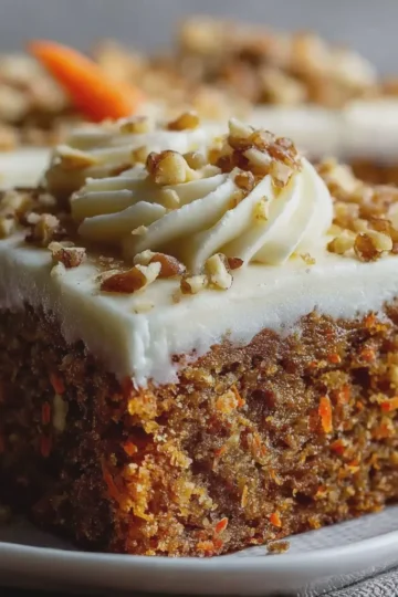 Carrot Cake Sheet Cake