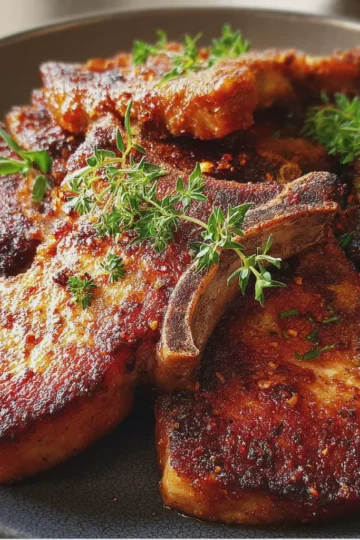 PAN-FRIED BEEF CHOPS
