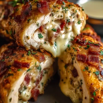 Cheesy Turkey Bacon Chicken Garlic Butter Egg Rolls