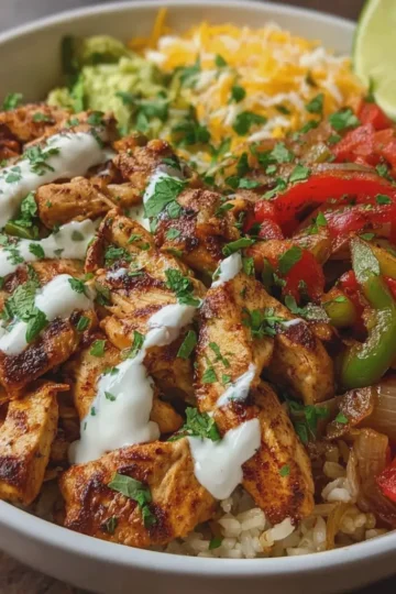 Chicken Fajita Bowl