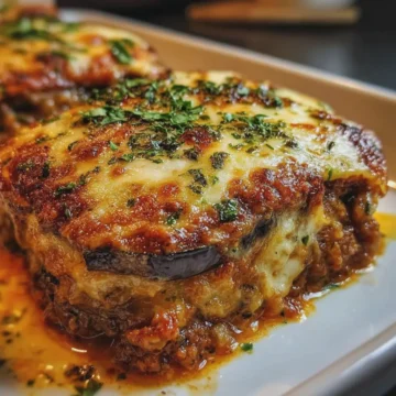 Cheesy Eggplant Lasagna