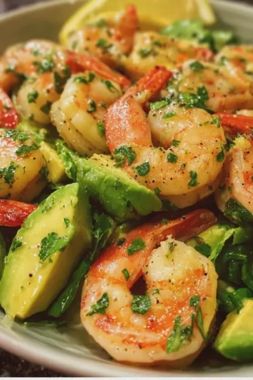 Creamy Shrimp and Avocado Salad