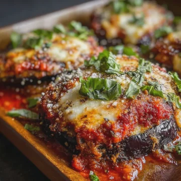 Baked Eggplant Parmigiana