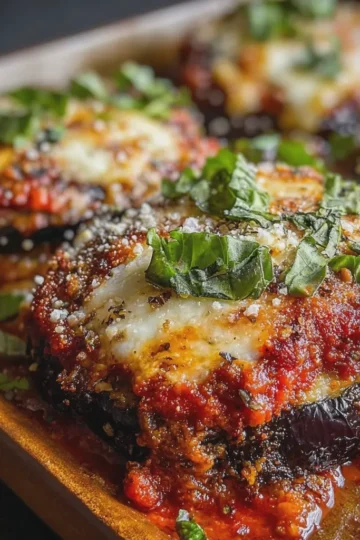 Baked Eggplant Parmigiana