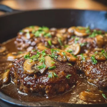 Classic Skillet Salisbury Steak