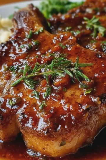 Slow Cooker Glazed Beef Chops Recipe