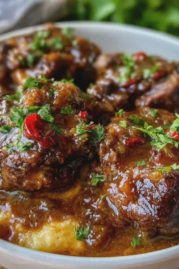 4-Ingredient Slow Cooker Beef Oxtails