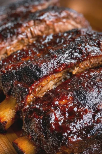 Oven-Baked Barbecue Beef Ribs