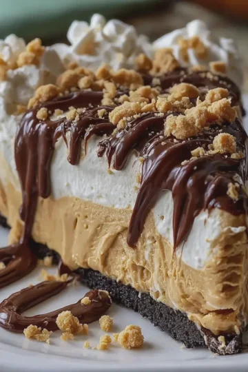 No-Bake Peanut Butter Pie