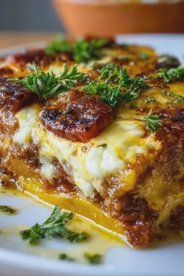 Ripe Plantain Lasagna