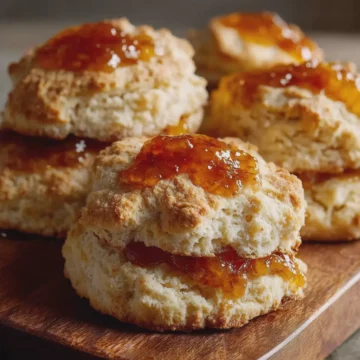 Peach Butter Swim Biscuits