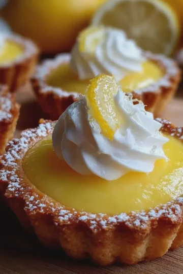 Tangy & Sweet Lemon Tarts