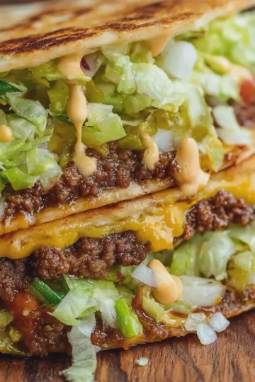 Big Mac Smash Tacos