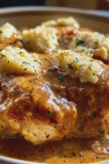 Slow Cooker Depression-Era Chicken & Gravy