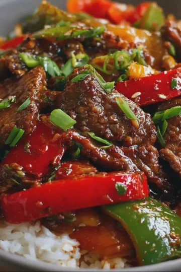 Chinese Pepper Steak