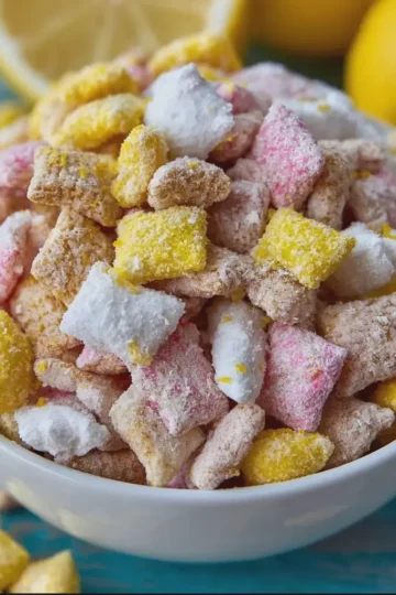 Bright & Zesty Lemonade Puppy Chow