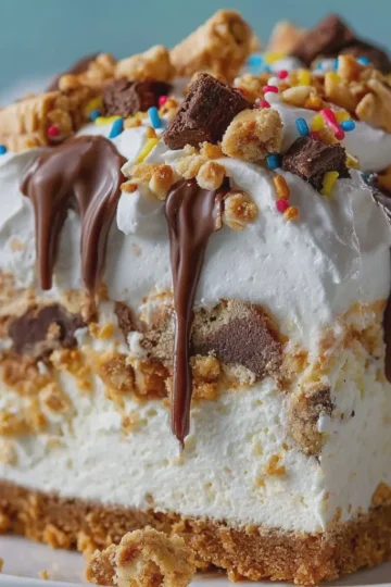 Drumstick Ice Cream Cake