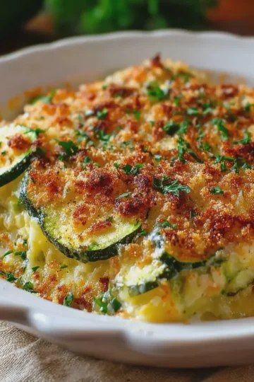 Irresistible Zucchini Casserole