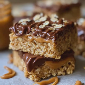No-Bake Peanut Butter Oatmeal Bars