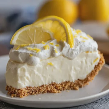Refreshing No-Bake Lemon Icebox Pie