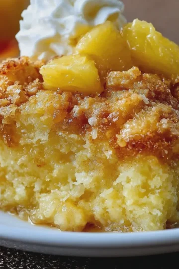 Pineapple Dump Cake