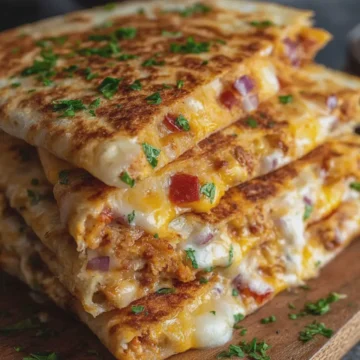 Crispy Melty Quesadillas