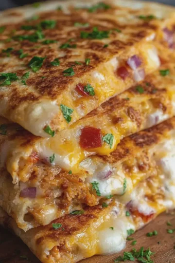 Crispy Melty Quesadillas