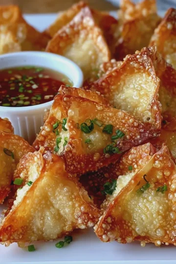 Homemade Crab Rangoon