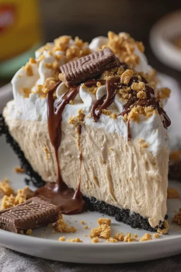 No-Bake Peanut Butter Pie
