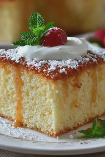 Classic Milk Cake