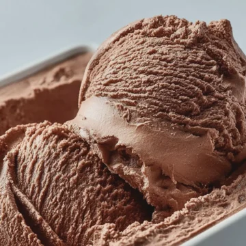 3-Ingredient Chocolate Ice Cream