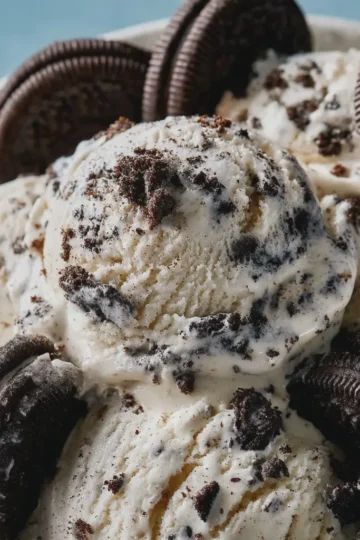 No-Churn Cookies & Cream Ice Cream