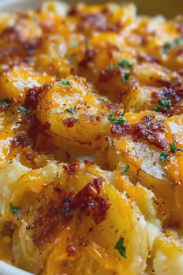 Slow Cooker Velvet Potato Bake