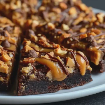 Brownie Lover’s Peanut Butter Pizza