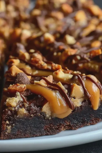 Brownie Lover’s Peanut Butter Pizza