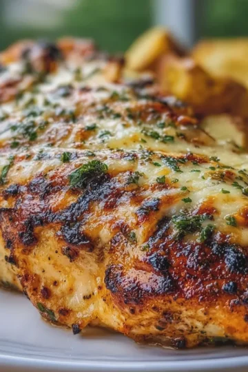 Cheesy Grilled Chicken