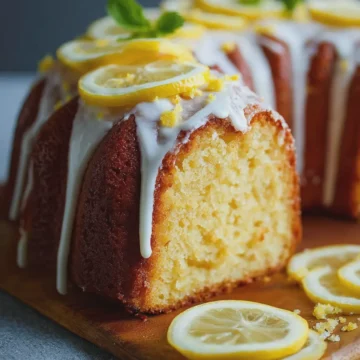 Lemon Pound Cake