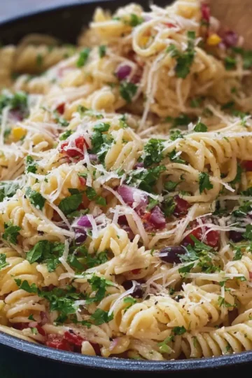 One-Pan Garlic Parmesan Pasta
