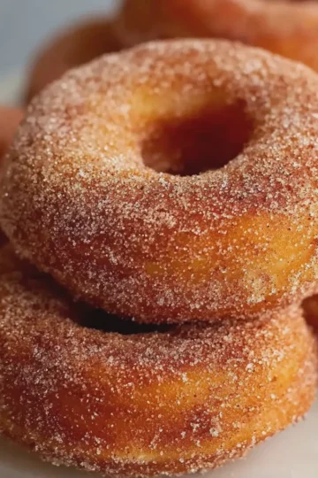 Better Than Bakery Cinnamon Sugar Donuts