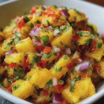 Pineapple Mango Salsa